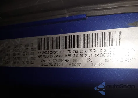 2019 Jeep Wrangler Sport S 4X4 from USA, damaged, VIN 1C4GJXAN1KW519671